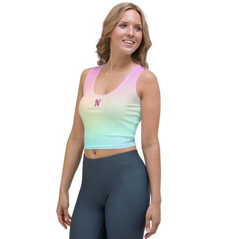 On The Go Color Dip Crop Top