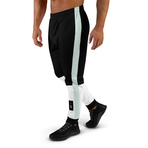 Men's Joggers Black and White
