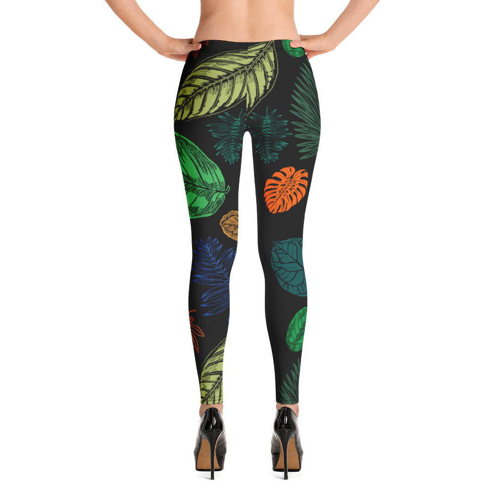 Leggings Jungle Leaves – Hottywood